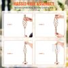 10PCS 55cm/21.65' Tall Crystal Wedding Flower Stand, Metal Wedding Centerpiece Vase