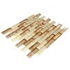Dazzling Golden - 3-Dimensional Mosaic Decorative Wall Tile(10PC)