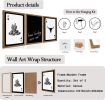 Western Wall Art Set of 3, Southwestern Cowboy Playing Card Wall Decor
