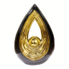 Water Drop Shaped Ceramic Art Statue for Home Decoration, Modern Abstract Style, Perfect for Study, Office, Living Room and House Decor
