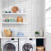 10pcs 10"x10" Pure White 3D Self-adhesive Splash Wall Tiles, Glossy Self-adhesive PVC Wall Stickers, Waterproof Floor Tiles for Kitchen and Bathroom