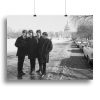 Ian Brown of the Stone Roses on stage Canvas Print or Poster