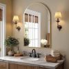 Bathroom Wall Mirror, Metal Frame Vanity Mirror for Bedroom, Entryway, Living Room